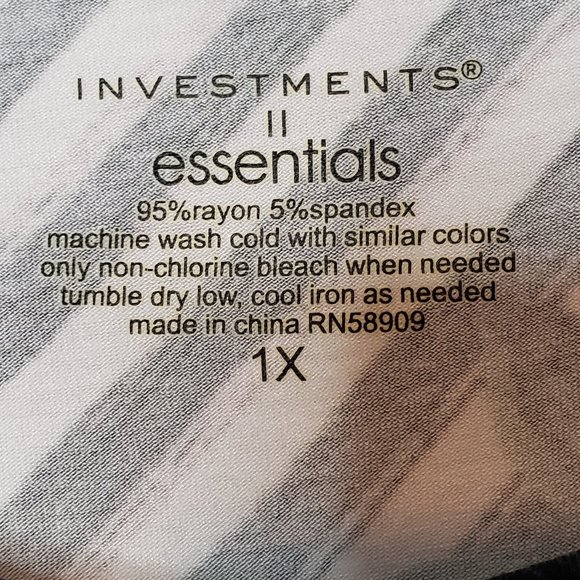 Investment II Essentials Lemon & Floral Striped Top - Picture 4 of 6